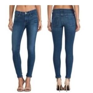 Frame Le Skinny de Jeanne Womens Size 28 in Rivercrest